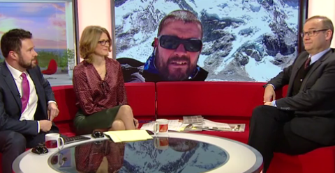 Στο BBC μπέρδεψαν ορειβάτη του Έβερεστ με ακαδημαϊκό αναλυτή (βίντεο)